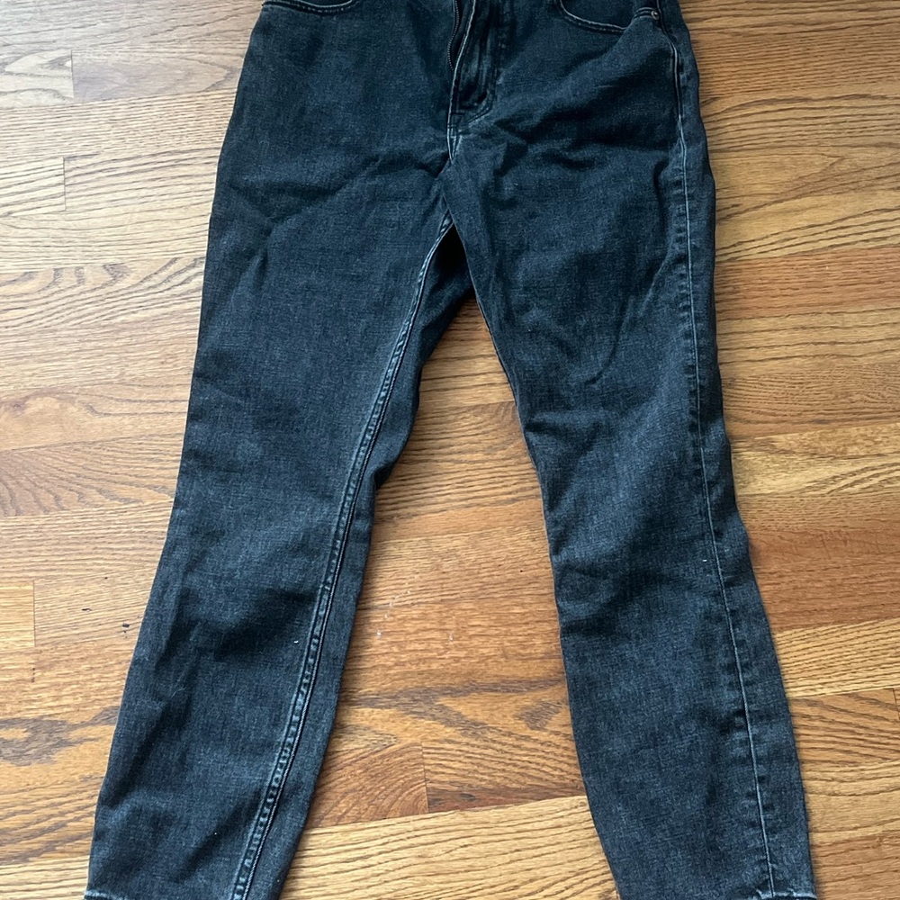 Abercrombie & Fitch High Rise Black Jeans